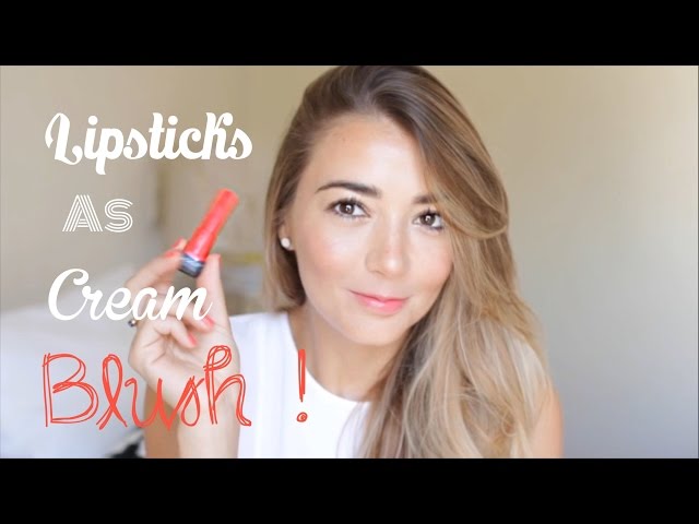 Lipsticks as Cream Blush | MAKEUP HACKS | The Beauty Surfer class=