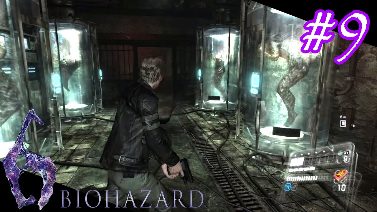 バイオハザード６ 9 レオン編 2 4地下研究室 Youtube