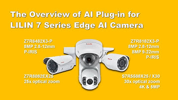 The overview of LILIN 7 series edge AI camera