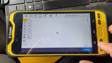 Trimble TDC600 Measure points easy
