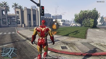 GTA 5 Iron man VS Thanos Endgame