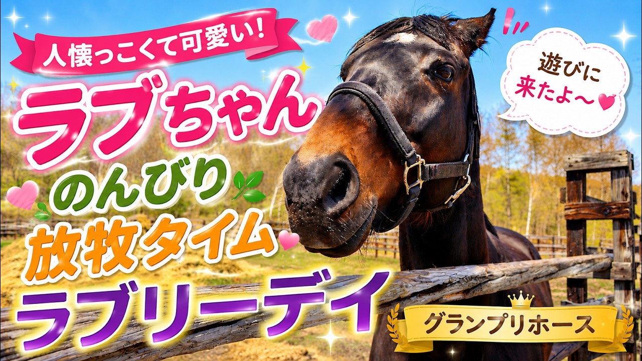 【ラブリーデイ】甘えん坊なグランプリホース