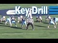 3-5 Linebacker Key Drill