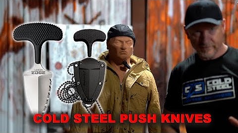 COLD STEEL PUSH KNIVES