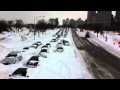 Chicago blizzard 2011 closes Lake Shore Drive HD