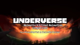 [Underverse 0.5] Animatic V.s Final Animation Comparison