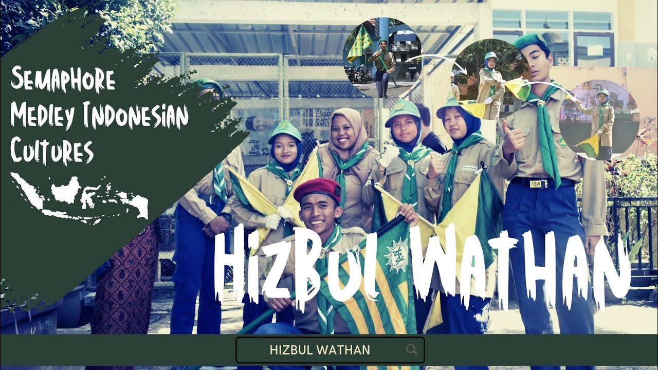 Semaphore Medley of Indonesian Cultures - By HW SMA Muhammadiyah 1 Malang