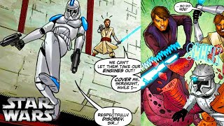 The Clone Who SACRIFICED HIMSELF To Save YOUNGLINGS In Front of Anakin  - Star Wars