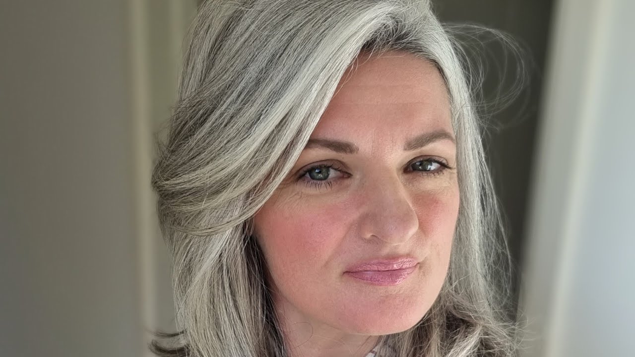 Embracing the grey. Two and a half years grow out ️. YouTube