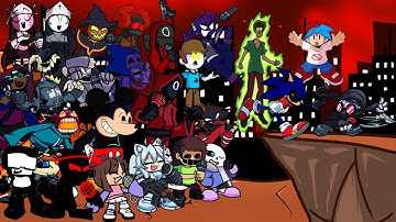 FNF Accelerant - But Everyone Sings It 🎤 (Different Characters Sing It)VS Hank Accelerant