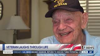 Veteran's Voice: WWII vet laughing through life