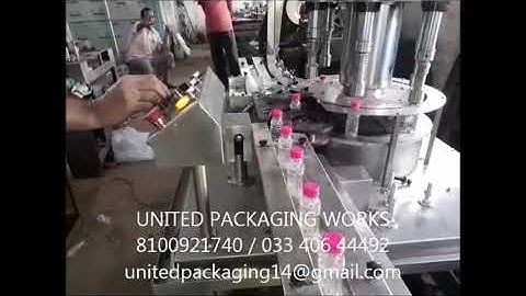 Fully Automatic 6 Head Rotary Screw Capping Machine