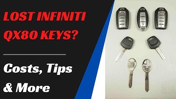 Infiniti QX80 Key Replacement - How to Get a New Key. Costs, Tips, Types of Keys & More.