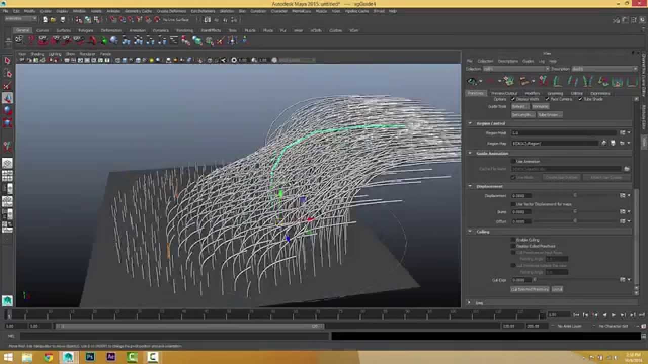 XGen (Autodesk Maya) Part 09 xGen Toolbar YouTube