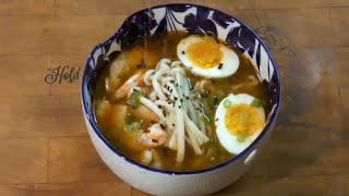 SHRIMP ramen from scratch by Cooking with Dr. Chill 558 views 1 year ago 10 minutes, 27 seconds