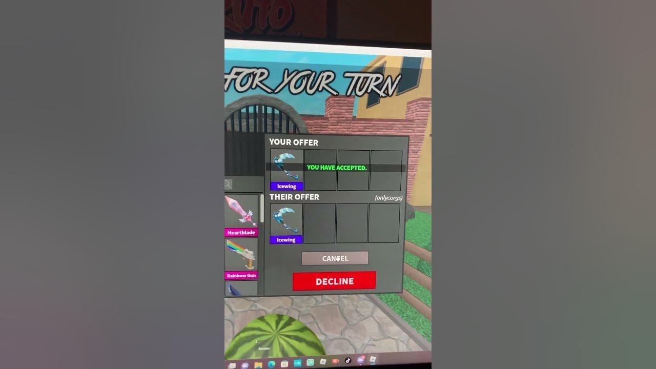 How To Get Icewing In Mm2 YouTube