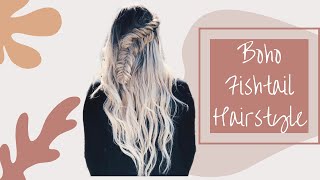 Boho Fishtail Braid Tutorial