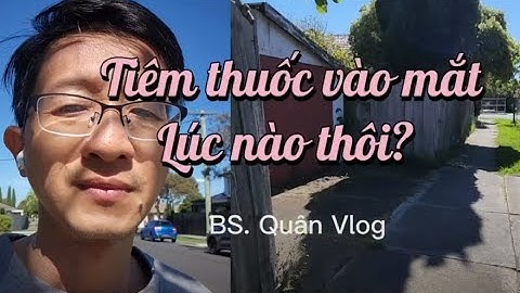 Tiêm thuốc vào mắt đến bao giờ thì ngưng?