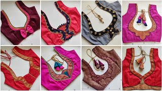 100+Blouse Back Design/soft silk saree blouse back neck designs/Blouse Neck Designs/Blouse Design screenshot 4