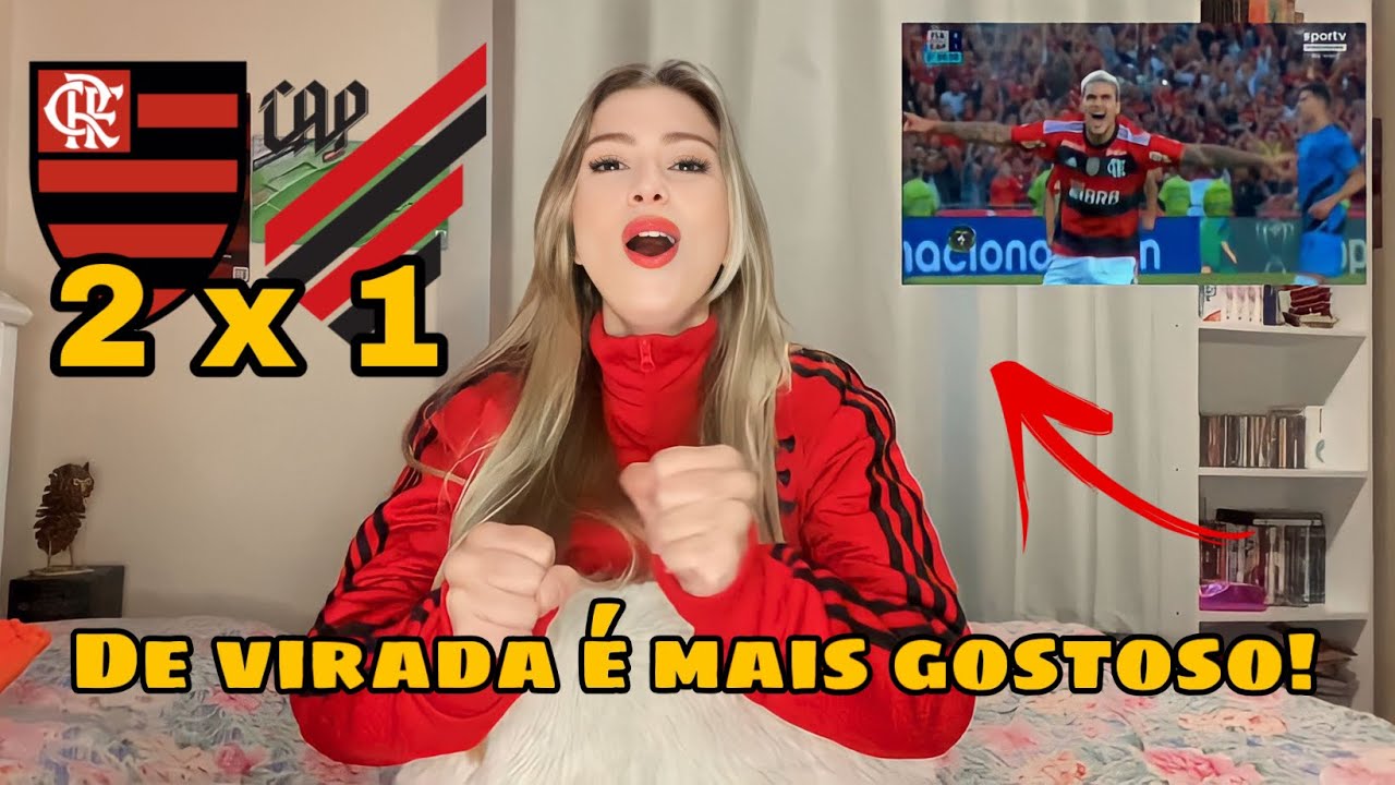 React - Flamengo 2 X 1 Athlético PR | Copa do Brasil 2023 (quartas de ...