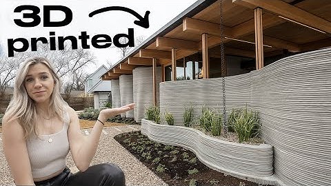 Inside A 3D Printed House You
