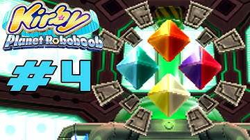 Kirby: Planet Robobot 3DS - 100% Walkthrough Part 4 Resolution Road [2/2] Boss: Holo Defense API