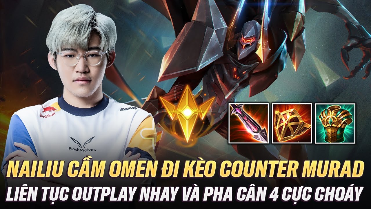 Nailiu Cầm Omen Đánh Kèo Murad Liên Tục Outplay Nhau Và Pha Cân 4 Mãn Nhãn Trên Rank Chiến Tướng Đài