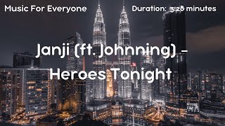 Janji (feat. Johnning) - Heroes Tonight  🎶[No Copyright Music]🎶