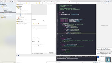 Programming a Master Detail App in Swift Part 2