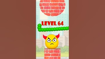 Draw To Smash Level 64  #gaming  #bestgame  #drawing #shorts #youtubeshorts  #games #funnydrawing