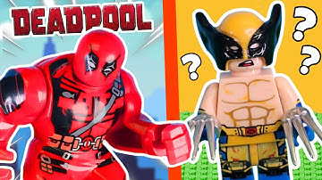 Unboxing DEADPOOL & WOLVERINE LEGO minifigures...