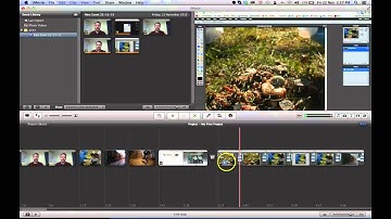 Drag and Drop editing using imovie
