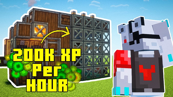 Minecraft Create Mod 200K XP per Hour  Farm Tutorial | Level 30 in 2 minutes!