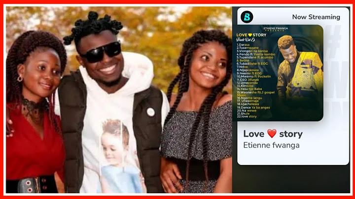 ETIENNE FWANGA KAWASHA MOTO | WAKE WAWILI | UJUMBE MZITO KWA WASANII | ALBUM YAKE "LOVE STORY" | EOG