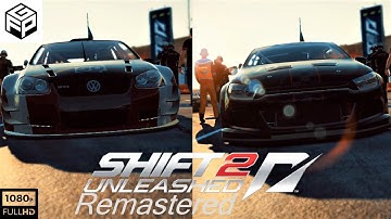 VOLKSWAGEN GOLF GTI VS VOLKSWAGEN SCIROCCO SHIFT 2 UNLEASHED™ REMASTERED GAMEPLAY IN 2023