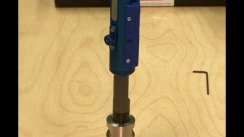 Digital Thread Depth Gage - Instructions for Master Setting Gage