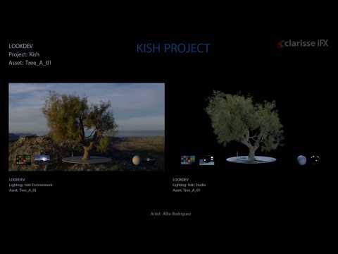 Look Dev asset Test - Clarisse iFx