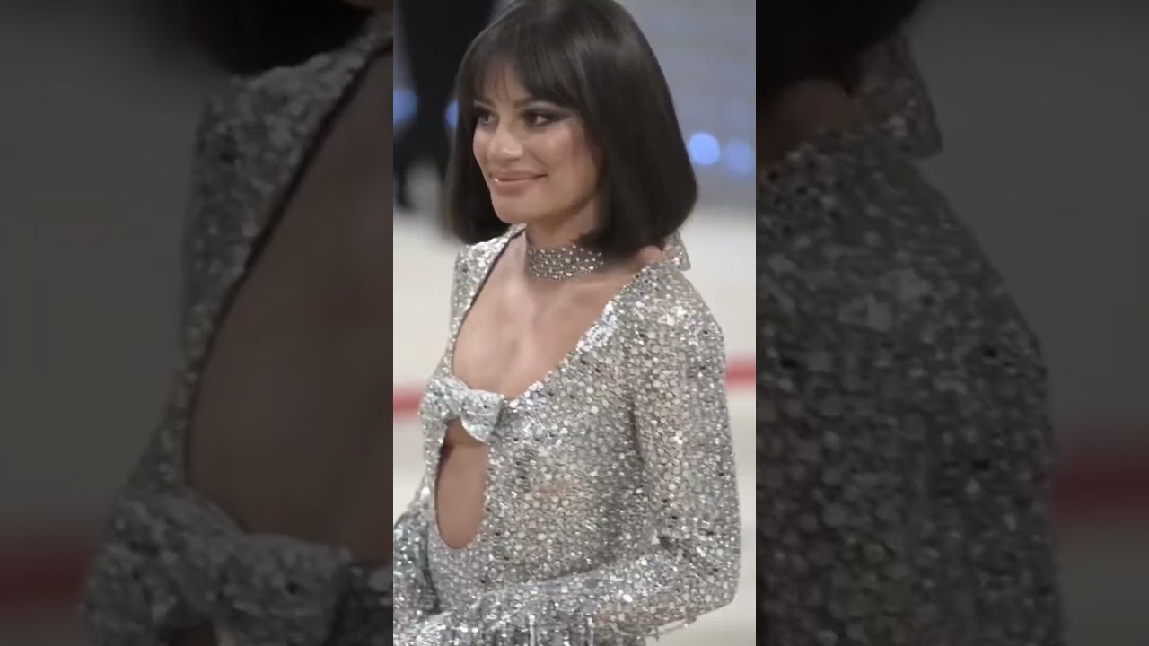 Lea Michele is owning her Bob at the 