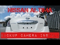 Nissan Altima Backup Camera Install