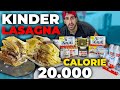 KINDER LASAGNA DA 20 MILA CALORIE - FOISMEALTIME #2