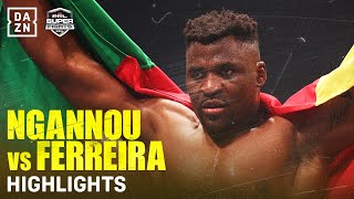 Thumbnail for FIGHT HIGHLIGHTS | FRANCIS NGANNOU VS. RENAN FERREIRA