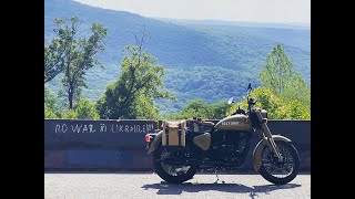 Royal Enfield Classic 350 and the Arkansas Pig Trail