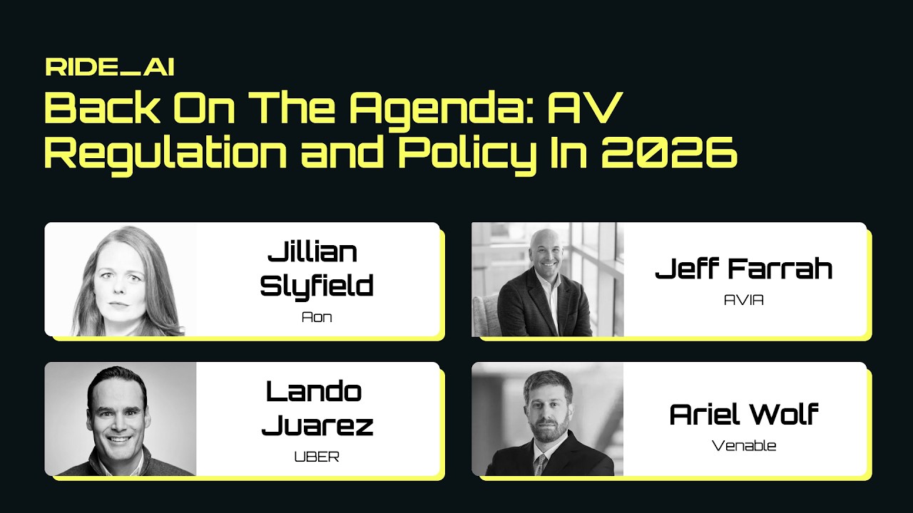 Back On The Agenda: AV Regulation and Policy