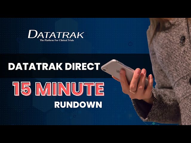 Datatrak 15 Minute Demo: Datatrak Direct