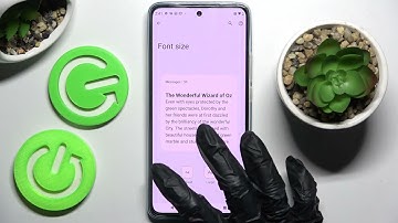MOTOROLA EDGE 30 Change Font Size