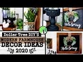 DOLLAR TREE DIY'S | MODERN FARMHOUSE DECOR | DIY HOME DECOR IDEAS 2020