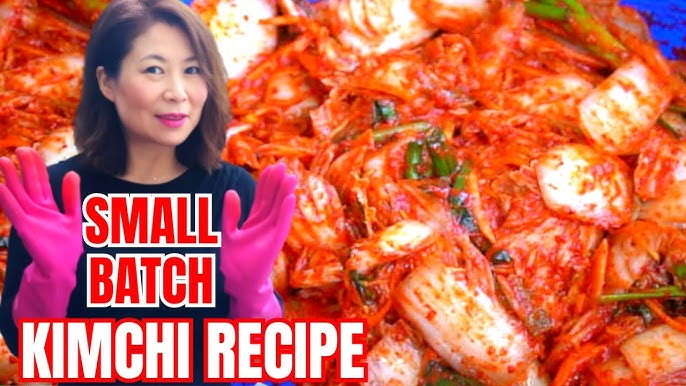 CiCi Li - Traditional Kimchi Recipe (Easy Whole Napa Cabbage Kimchi  -Tongbaechu)