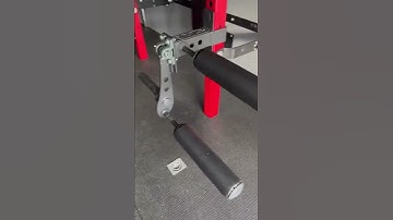 Leg Extension / Leg Curl Rack Attachment | Shredded Dad #shorts