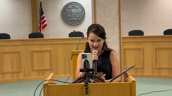 Great Debate: Karen Bedonie in Clovis, NM Part 2/4