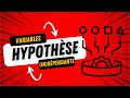 Identifier les variables dpendante et indpendantes dune hypothse